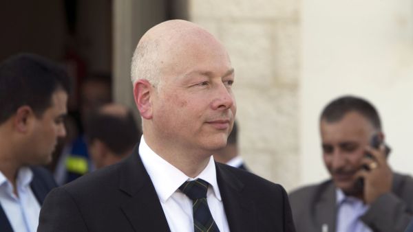 US special envoy Jason Greenblatt expresses that Israeli-Palestinian conflict is not the core problem in the region. (Jaafar Ashtiyeh / AFP)