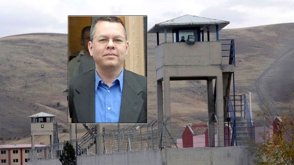 The minister, Andrew Brunson, was detained in October 2016 and accused of spying and participating in a failed military coup against the Turkish government. (AFP/ File)