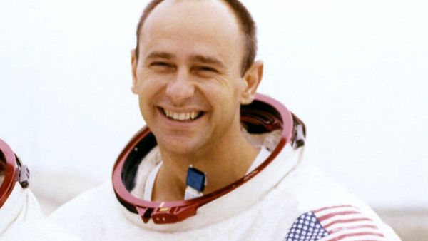 Legendary astronaut Alan Bean, — the fourth person to walk on the moon — has died at the age of 86 Saturday. (AFP/ File Photo)