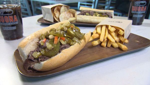 Buona Beef restaurant has tried to generate the biggest  Italian beef in the world. (Twitter)