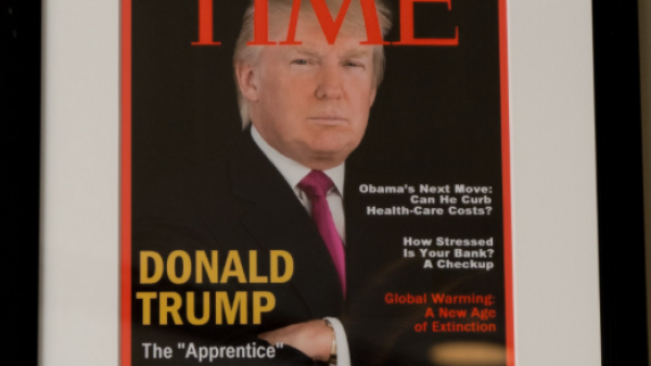 There was no March 1, 2009, issue of the Time magazine and, in fact, there was no issue at all in 2009 with Trump on the cover. (twitter) 
 There was no March 1, 2009, issue of the Time magazine and, in fact, there was no issue at all in 2009 with Trump on the cover. (twitter)
