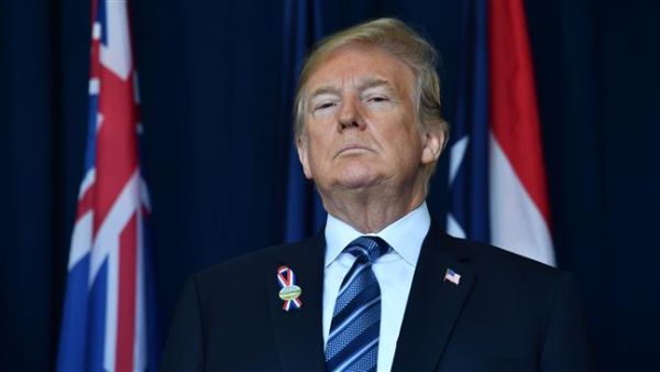 US President Donald Trump arrives on September 11, 2018, to speak at the site of a new memorial in Shanksville, Pennsylvania. (AFP/ File)