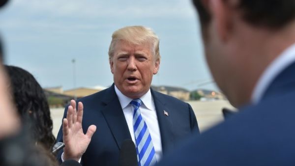 U.S. president Trump said he will pass US opening ceremony in Jerusalem. (AFP/ File Photo)