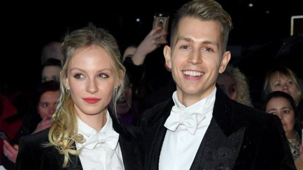 The Vamps' James McVey with Kirstie Brittain (Twitter)