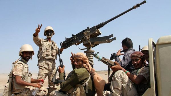 Yemeni army troops advancing further in Saada Province. (AFP/ File)

