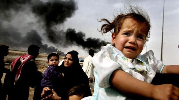 Thousands of Iraqis have been forced to flee the ongoing violence. (AFP/File)