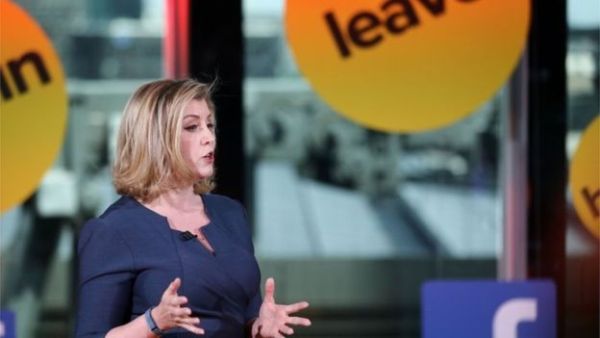 British Secretary of State of International Development Penny Mordaunt says Jordan is a beacon of hope and security in the Middle East. (AFP/File Photo)	