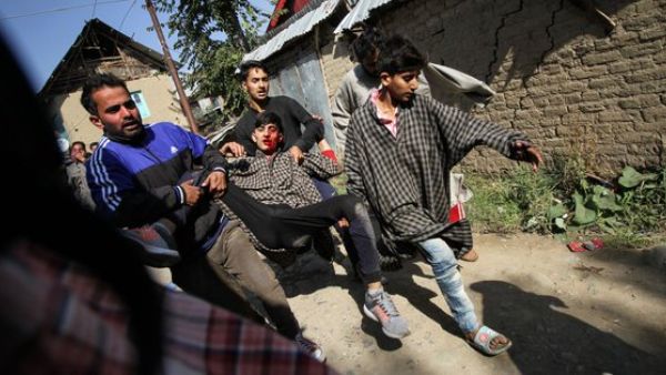 Blast in Kashmir (Twitter)