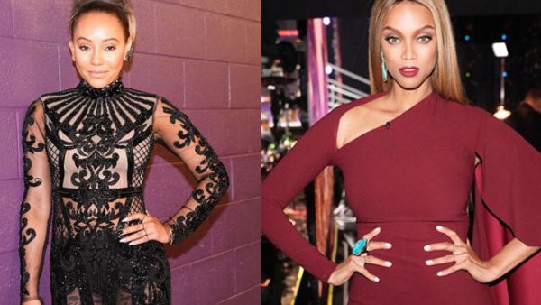 They're known for their red carpet flair (Source: officialmelb , tyrabanks / Instagram ) 