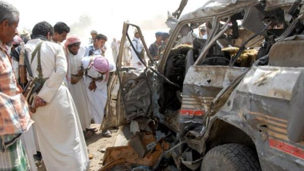 The bomb attack targeted the home of a leader of the Houthi Ansarullah fighters in the town of Rada' in Yemen's central province of al-Bayda.(AFP/File)