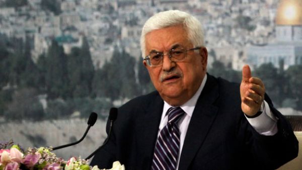  رئيس السلطة الفلسطينية محمود عباس 