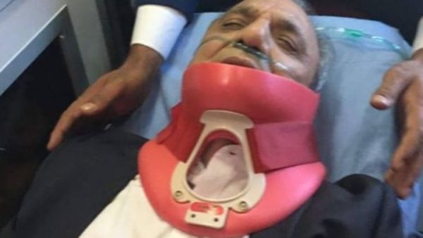 فرج نقل إلى أحد مستشفيات رام الله لتلقي العلاج- تويتر
