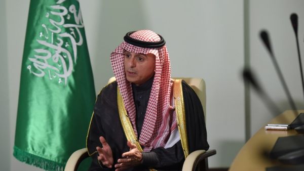 Saudi Minister of Foreign Affairs, Adel al-Jubeir, gives a press interview at his ministry in the capital Riyadh on February 18, 2016. (AFP/Fayez Nureldine)