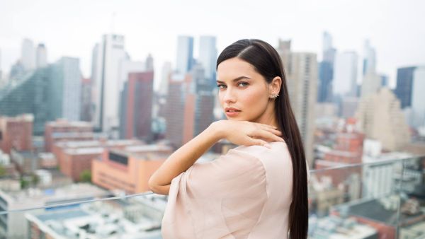 Victoria's Secret Angels Adriana Lima and Isabeli Fontana attended a Dubai perfume launch. (Facebook)