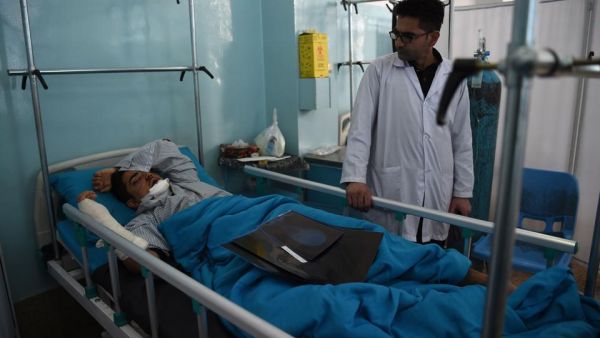Injured treated at a hospital (AFP/File Photo)