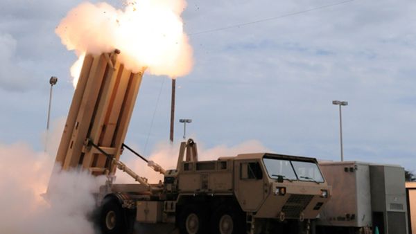The THAAD missile system. (AFP/ File)