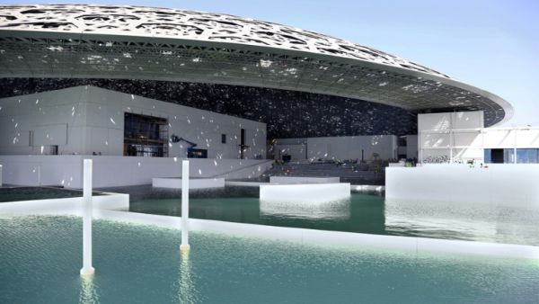 The design of the building is the work of by France’s Pritzker Prize-winning architect Jean Nouvel (AFP)
