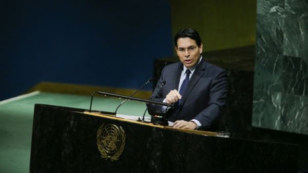 Israel’s Ambassador to the U.N. Danny Danon (AFP/File Photo)