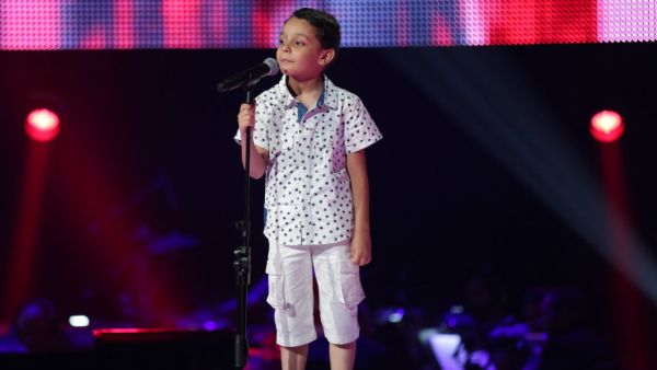 نجم "ذا فويس كيدز" الطفل المصري أحمد السيسي
