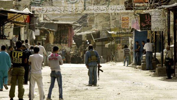 The Syrian war has transformed parts of the southern camp into a safe haven for extremists traveling to fight there. (AFP/Mahmoud Zayyat)