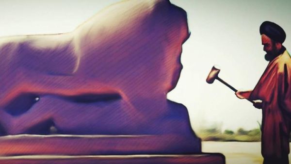 صورة نشرها نشطاء تعبيرا عن رفضهم لتغيير اسم محافظة بابل- فيسبوك