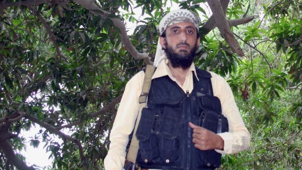 Jalal Baleedi, a prominent leader of al-Qaeda in the Arabian Peninsula (AQAP) is seen on January 21, 2012 in Yemen. (AFP/File)