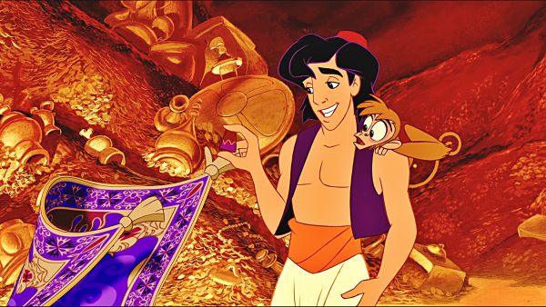 A scene from the beloved Disney film Aladdin. (Bustle)