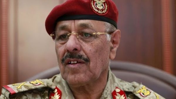 نائب الرئيس اليمني علي محسن الأحمر