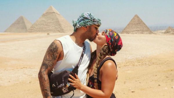 Alicia arrived with her family to Egypt last Wednesday (Source: alicia keys - Twitter)