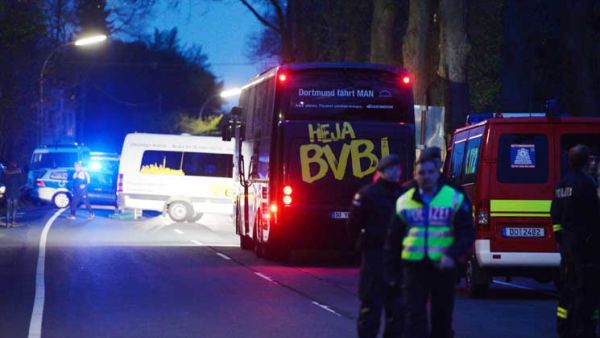  لا دليل على هجوم إرهابي استهدف حافلة فريق دورتموند