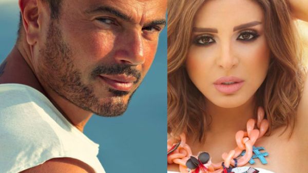 Amro Diab and Angham are known to be on good terms (Source: amrdiab - angham - Instagram)