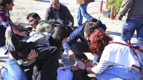 صور اولية التقطها نشطاء ونشرت على الانترنت