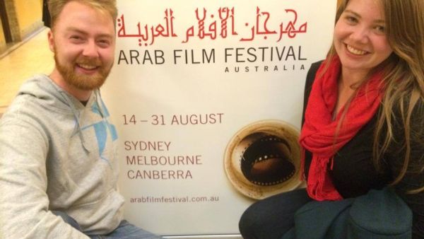 Fans of Arab films attend the festival. (Facebook)
