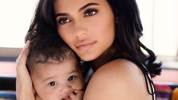 she gave birth to her daughter Stormi on 1 February this year (Source: kyliejenner / Instagram ) 