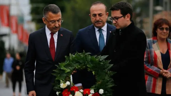 أبلغ وزير الخارجية النيوزلندي الوفد التركي باحتجاج بلاده