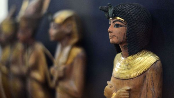 The US returned dozens of Egyptian artifacts that were smuggled out of the Middle East. Image used for illustrative purposes. (AFP/File)