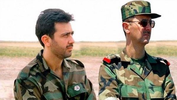 ماهر الأسد وعلي مملوك زارا الأردن