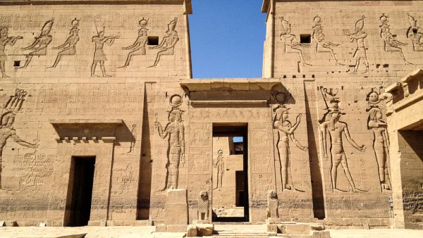 A Pharaonic-era temple is seen in Aswan, Egypt. (Shutterstock)