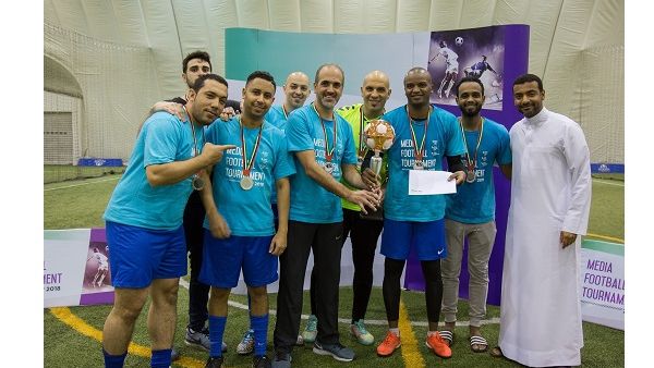 Majed Al Suwaidi, Managing Director of Dubai Media City, Dubai Studio City and Dubai Production City, presented the trophies to the winners.