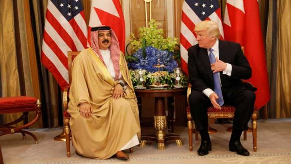ترامب: العلاقات مع البحرين لن تكون متوترة بعد الآن
