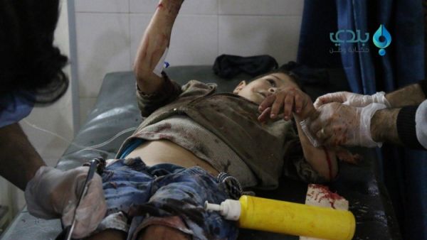 قوات النظام استهدفت يوم الأحد الفائت مدرسة في مدينة كفربطنا،