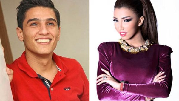 Dounia Batma has something against Mohammed Assaf and we don't know why! (File photo)