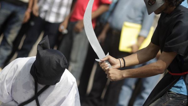 A file photo of a beheading in Saudi Arabia. (AFP/File)