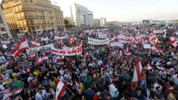 The group is demanding sustainable solutions to the crisis, resignation of the Environment Minister, and immediate parliamentary elections. (Twitter)