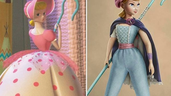 In the first two Toy Story movies Bo Peep wore an old-fashioned gown and bonnet (Source: toystory_disney_pixar / Instagram ) 