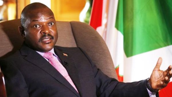 رئيس بوروندي بيير نكورونزيزا