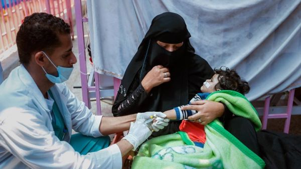 تم تسجيل أكثر من 23 ألف حالة مشتبه باصابتها بالكوليرا في اليمن منذ مطلع العام الجاري