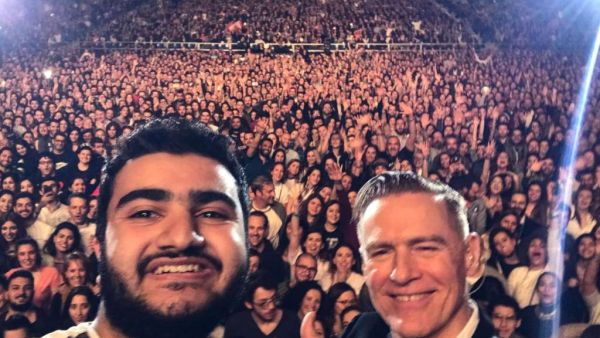 Bryan brought the house down on Saturday. (Social media)