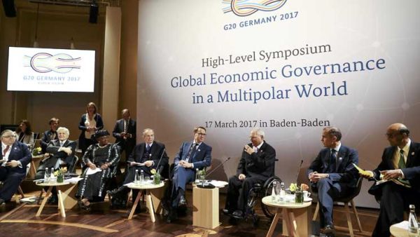 اجتمعنا في وقت يشهد فيه الاقتصاد العالمي تقدما 