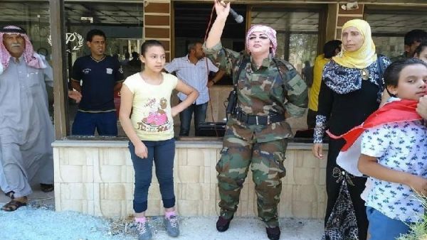 ام البيارق الراقصة المرشحة الى مجلس الشعب 